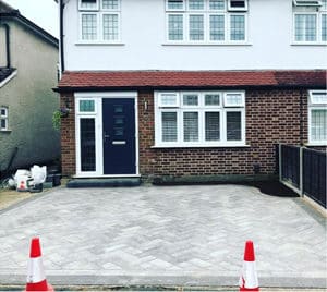 Brick Paving Job in Surrey